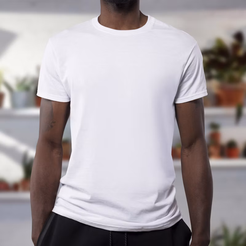 Camiseta Básica Branca Premium